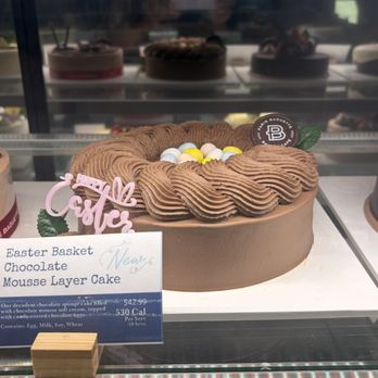 Paris Baguette - Easter Chocolate Mousse Cake. - Bakeries Near Me - Temecula, California