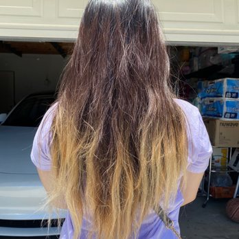 Simple Hair - my hair before - Hair Salons Near Me - Milpitas, California