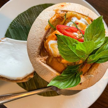 Thai Ghang Waan - HOr MOk. This dish is awesome. All of us love it. It tastes like curry, and spicy. My second "must try". - Thai Near Me - Springfield, Virginia Thai Ghang Waan - HOr MOk. This dish is awesome. All of us love it. It tastes like curry, and spicy. My second "must try". - Thai Near Me - Springfield, Virginia