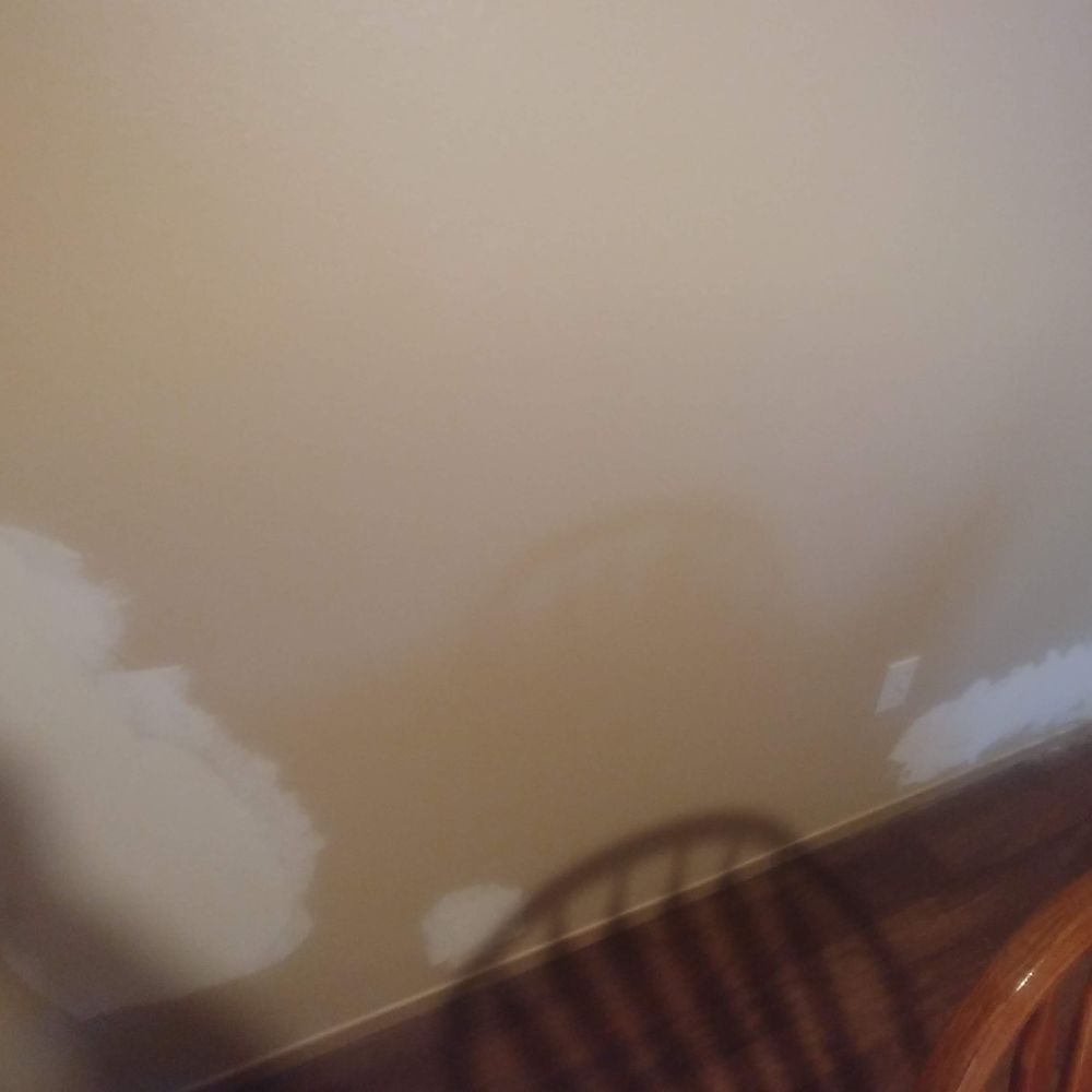 Copper Creek - After the bubbling paint on our wall was fixed, our wall was left like this for 2 weeks. - Apartments Near Me - Milton, Washington Copper Creek - After the bubbling paint on our wall was fixed, our wall was left like this for 2 weeks. - Apartments Near Me - Milton, Washington
