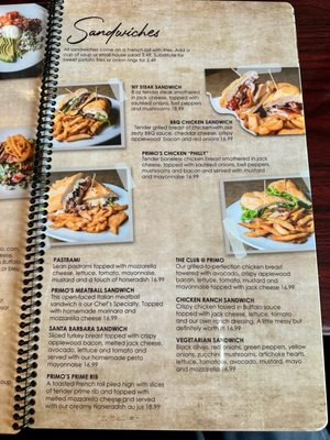 Menu photo 8 Primo Pizza Rocklin, CA