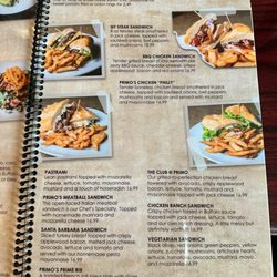 Menu as of 5-18-24
