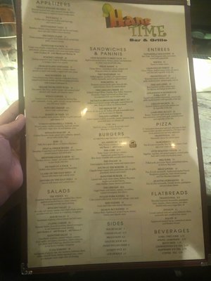 Menu photo 7 Hangtime Bar & Grille Absecon, NJ
