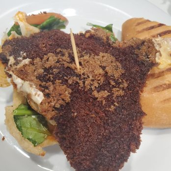 Dad's Kitchen - Would you eat this burnt piece of chicken for $15? My wife sure couldn't. It tasted burnt, bitter and absolutely awful. - New American Near Me - Fair Oaks, California Dad's Kitchen - Would you eat this burnt piece of chicken for $15? My wife sure couldn't. It tasted burnt, bitter and absolutely awful. - New American Near Me - Fair Oaks, California