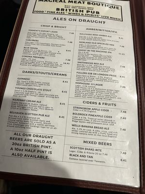 Menu photo 6 Magical Meat Boutique Mount Dora, FL