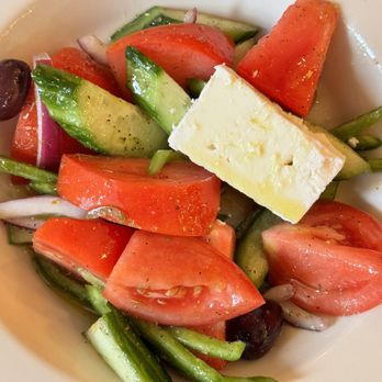 Eleni's - Horiatiki Salad Perfection! - Greek Near Me - New York, New York Eleni's - Horiatiki Salad Perfection! - Greek Near Me - New York, New York