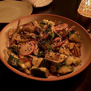 Amelia's 1931 - Cucumber avocado salad - Cuban Near Me - Miami, Florida