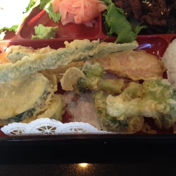 Sushiya - Mixed tempura in Bento - Sushi Bars Near Me - San Marcos, California