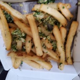 Garlic fries Garlic fries