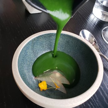 The Butternut Tree - Cold Asparagus Soup - Canadian (New) Near Me - Edmonton, Alberta