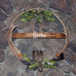 Rapscallion Spirits - Wine barrel stave and ring wreath
