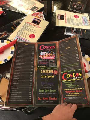 Menu photo 2 Costas Restaurant Penrith, CMA