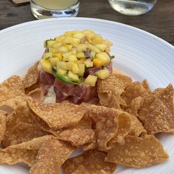 Blackbird Tavern - Poke Island Style Ahi Nachos appetizer size - Gastropubs Near Me - Temecula, California Blackbird Tavern - Poke Island Style Ahi Nachos appetizer size - Gastropubs Near Me - Temecula, California