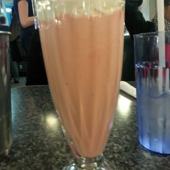 Zak's Diner - Raspberry Milkshake. - Diners Near Me - Ottawa, Ontario