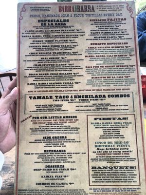 Menu photo 8 Barra Barra San Diego, CA Menu photo 8 Barra Barra San Diego, CA