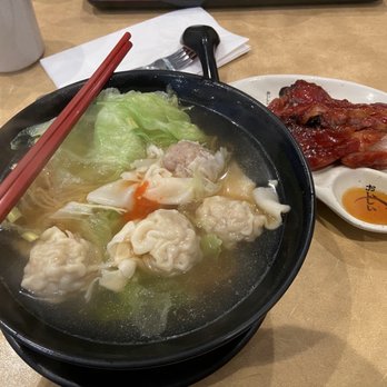 C & M Bistro - Wonton Noodle Soup with BBQ Pork... - Cantonese Near Me - Oakland, California
