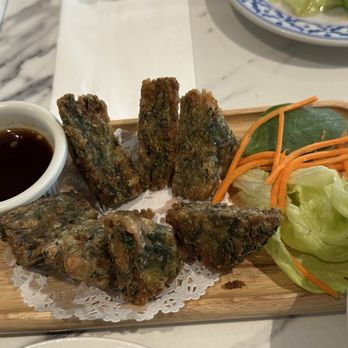 Niyom Thai Kitchen - Chive Pancake - Thai Near Me - Flushing, New York