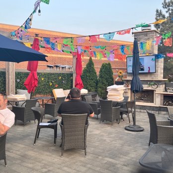 Katrina Latin Bites and Bar - Patio with fireplace! - Latin American Near Me - Naperville, Illinois