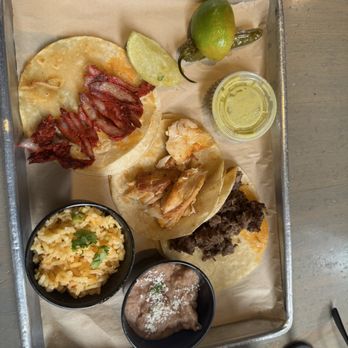 Twisted Trompo - 3 Taco Plate - Mexican Near Me - Dallas, Texas Twisted Trompo - 3 Taco Plate - Mexican Near Me - Dallas, Texas