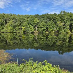 Ashley Reservoir - First glimmer of Fall in the Air