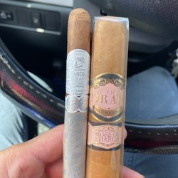 Mancave Cigar - Sticks to go! Came in on a lunch break so I didn't get to sit and enjoy.