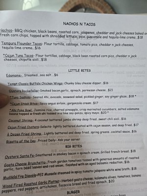 Menu photo 6 Tempt Restaurant Lounge Virginia Beach, VA Menu photo 6 Tempt Restaurant Lounge Virginia Beach, VA