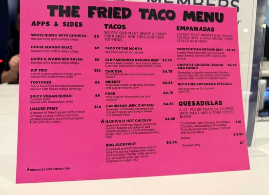 Menu photo 4 The Fried Taco Midwest city, OK Menu photo 4 The Fried Taco Midwest city, OK