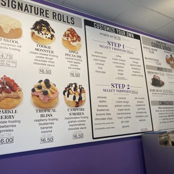 Cinnaholic - Menu - Desserts Near Me - Atlanta, Georgia Cinnaholic - Menu - Desserts Near Me - Atlanta, Georgia