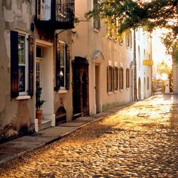 Day Trips To Charleston - Cobblestone Street