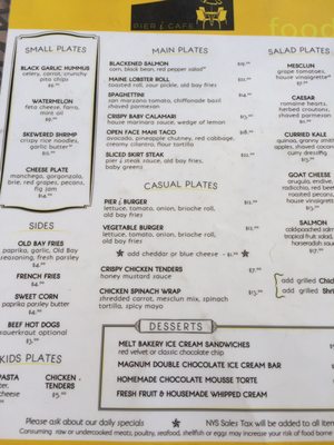 Menu photo 7 Pier i Cafe New York, NY Menu photo 7 Pier i Cafe New York, NY