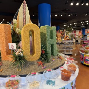 IT'SUGAR - The Aloha sign is made out of Jelly Beans - Candy Stores Near Me - Honolulu, Hawaii IT'SUGAR - The Aloha sign is made out of Jelly Beans - Candy Stores Near Me - Honolulu, Hawaii