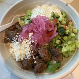 Santorini bowl was so good!
