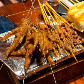 Street Grill - Chicken feet & chicken heart - Chinese Near Me - North York, Ontario Street Grill - Chicken feet & chicken heart - Chinese Near Me - North York, Ontario