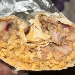 Las Brasas Méxican Restaurant - Regular carne asada burrito