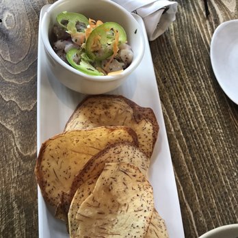 Danville Brewing - Mahi mahi ceviche  Tasty but way too tiny  Not worth $12 - Breweries Near Me - Danville, California