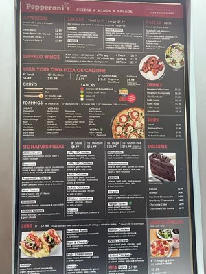 Menu photo 3 Pepperoni's Houston, TX