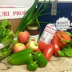 Root Cellar - Another example of our awesome weekly Ploughman's box! Everyone you could need.