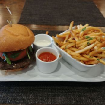 Rusconi's American Kitchen - Harris Ranch Kitchen Burger. $14 - American Near Me - Phoenix, Arizona Rusconi's American Kitchen - Harris Ranch Kitchen Burger. $14 - American Near Me - Phoenix, Arizona