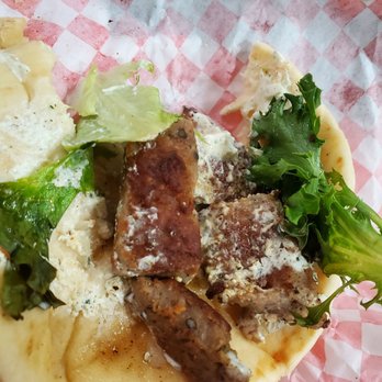 Evergreen Cafe and Gyros - Lamb gyro.... little sauce and im used to onion being on there ? - Cafes Near Me - Olympia, Washington