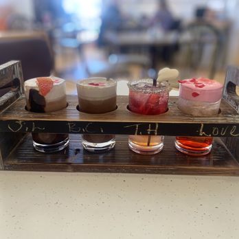 The Ettlin's Cafe - Valentine's coffee flight - Cafes Near Me - New Prague, Minnesota