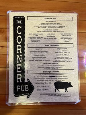 Menu photo 6 The Corner Pub Bow, WA