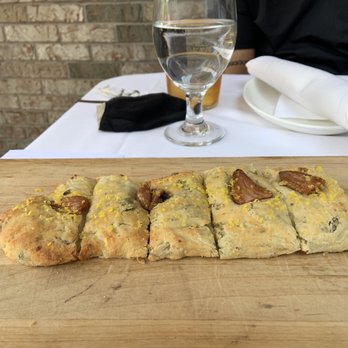 Avvino - Farmer 's Flatbread  The most delicious flat bread I've had. It was savory with a hint of sweetness from the strawberries. - New American Near Me - Rochester, New York