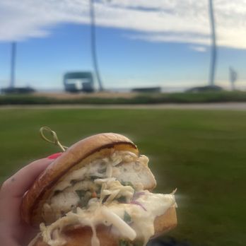 Lava's on Poipu Beach - Grilled Fresh Catch Sandwich* - New American Near Me - Koloa, Hawaii Lava's on Poipu Beach - Grilled Fresh Catch Sandwich* - New American Near Me - Koloa, Hawaii
