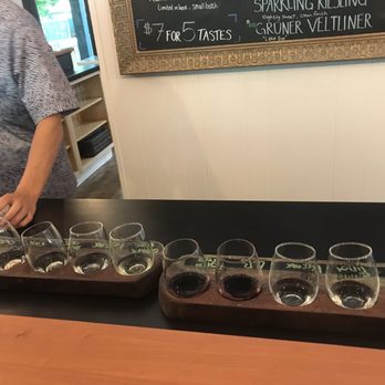 Glen Arbor Wines - Glasses I didn't get one though :( - Wine Tasting Room Near Me - Glen Arbor, Michigan