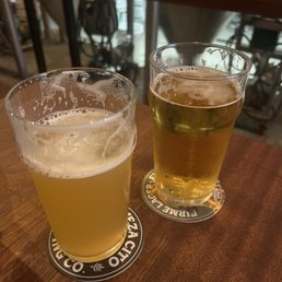 Hazy and lager Hazy and lager