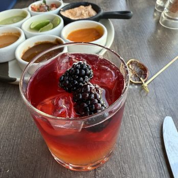 Lorenza - Labios Rojos cocktail (3.5/5)- too sweet. - Mexican Near Me - Tijuana, BCN