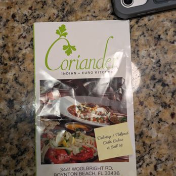 Coriander - Coriander Indian + Euro Kitchen, Boynton Beach - Indian Near Me - Boynton Beach, Florida