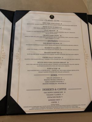 Menu photo 3 Crown Providence Providence, RI