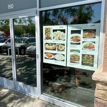 Dong Ting Spring - Front door and some things on the menu. - Chinese Near Me - Thousand Oaks, California