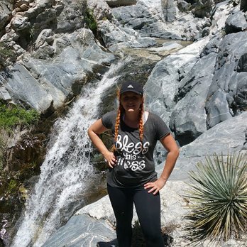 Devil's Canyon Trail - The top of the first waterfall. - Hiking Near Me - Arcadia, California Devil's Canyon Trail - The top of the first waterfall. - Hiking Near Me - Arcadia, California